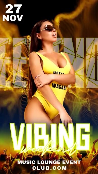 Weekend Vibing Instagram Story template