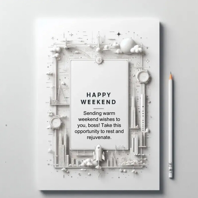 Weekend wishes Template | PosterMyWall