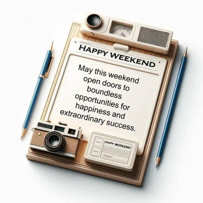 Weekend wishes Template | PosterMyWall