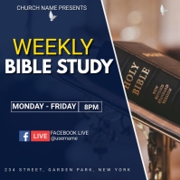 mid week bible study Template | PosterMyWall