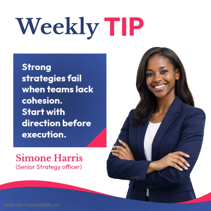 Weekly Business Tip Leadership Insight Strategy Advice Team Alignment ...