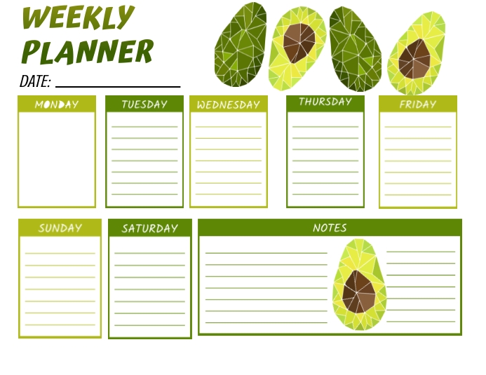 Weekly Flyers Green Template | PosterMyWall