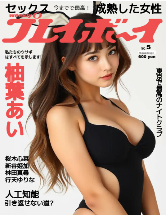 Plantilla de Weekly Playboy magazine cover 241202 PosterMyWall