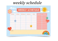 JUNE SCHEDULE TEMPLATE PosterMyWall