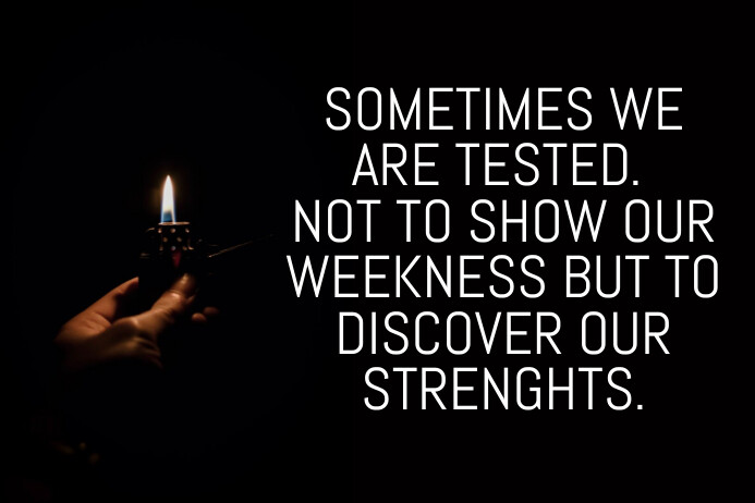 Weekness For Grab Modèle WEEKNESS AND STRENGHTS QUOTE TEMPLATE | PosterMyWall