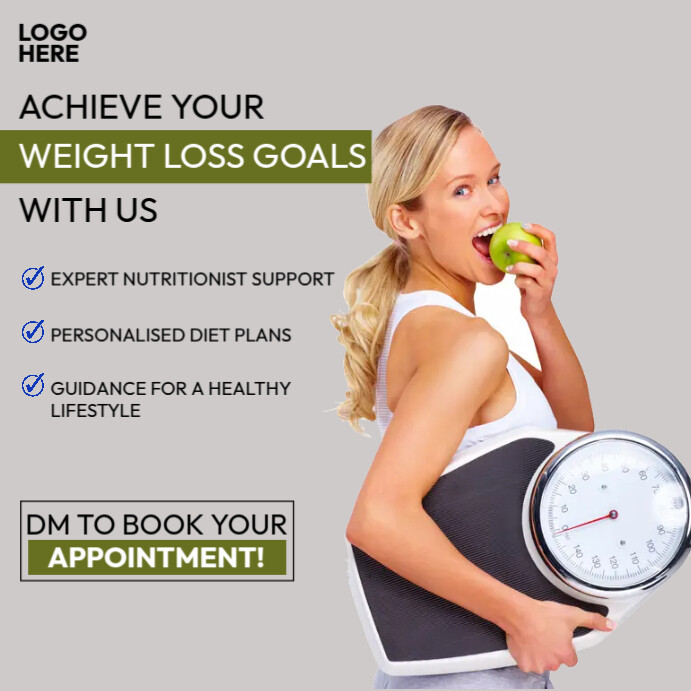 Weight Loss Ads Template PosterMyWall