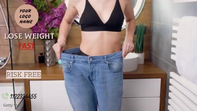 weight loss YouTube Duimnael template