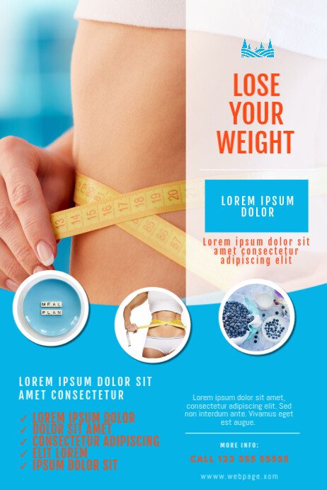 Weight Loss Challenge Flyer Template