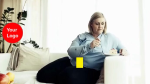 Weight Loss Program for Women Digitalt display (16:9) template