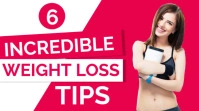 Weight loss Women YouTube Thumbnail template