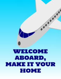 Welcome Aboard Template PosterMyWall