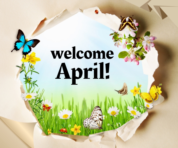 Welcome april Template | PosterMyWall
