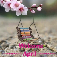 Hello april instagram post Template | PosterMyWall