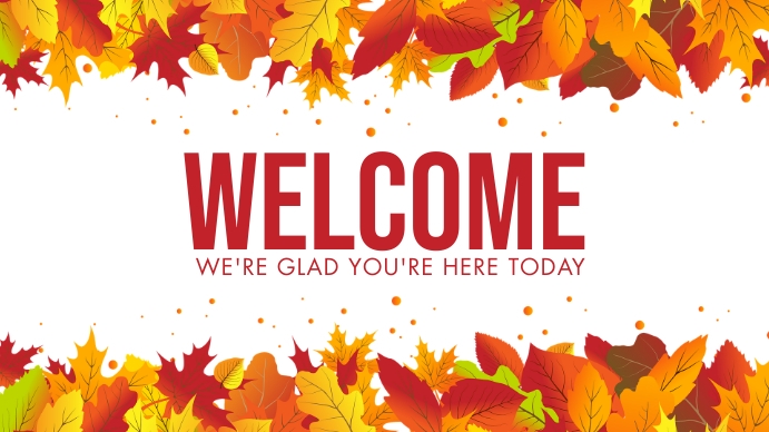 Welcome Autumn Template | PosterMyWall