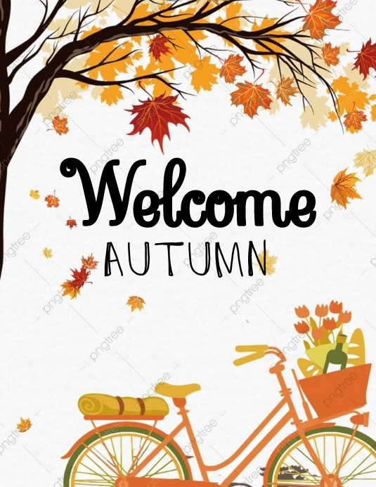 Welcome Autumn flyer template | PosterMyWall