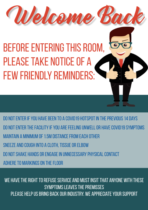 Selamat Datang Kembali Pedoman Hidup Templat Postermywall