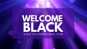 Welcome back Digitalt display (16:9) template