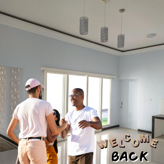 Copy of welcome back | PosterMyWall