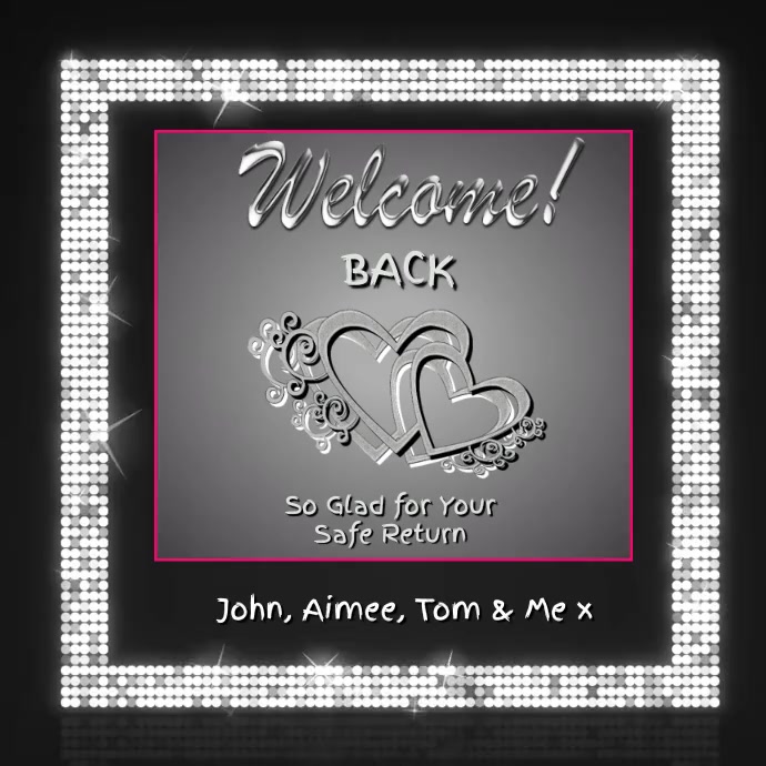 Welcome Back Template | PosterMyWall