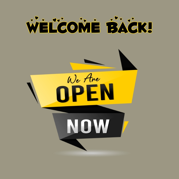 Welcome Back Sign Template Welcome back sign template