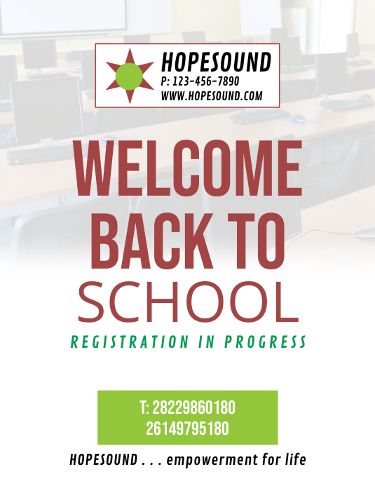 welcome back to school template postermywall welcome back template