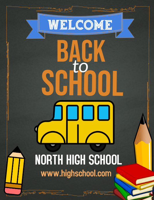 Welcome Back To School Flyer Back To School Template Postermywall Welcome Back To School Flyer Back To School Template Postermywall