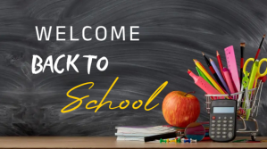 Welcome back to school posters Præsentation (16:9) template