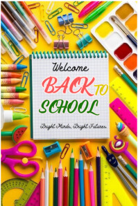 Welcome Back to School template 2025 海报