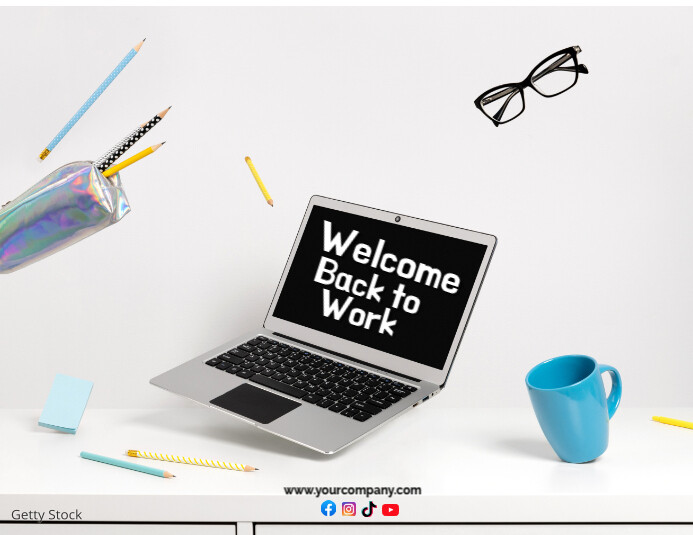 Welcome Back To Work Sign