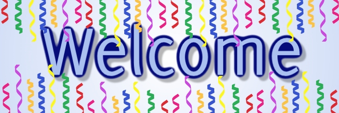 Welcome Banner (Light) template