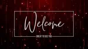 Welcome card Digitalt display (16:9) template