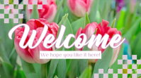 WELCOME CARD Digital Display (16:9) template