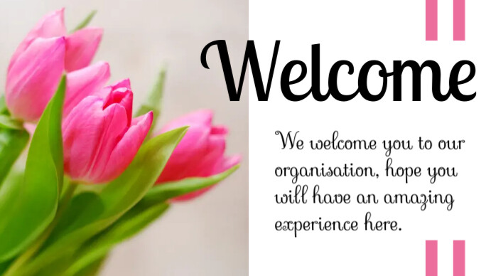 WELCOME CARD Template | PosterMyWall