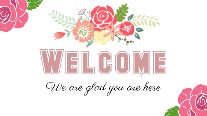 WELCOME CARD Template | PosterMyWall