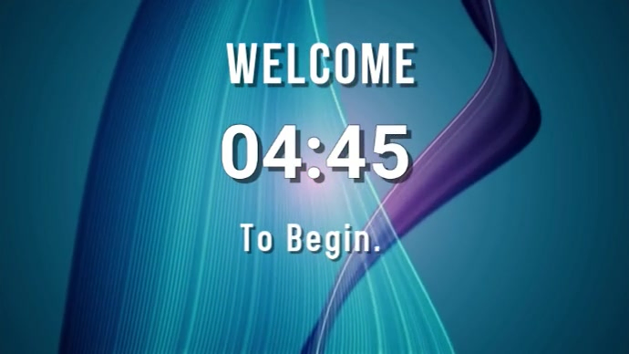 Welcome Countdown Template | PosterMyWall