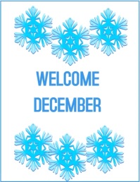Welcome December Flyer (US-Letter) template