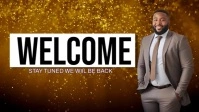welcome YouTube Thumbnail template