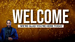 WELCOME YouTube-miniature template
