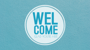 WELCOME Цифровой дисплей (16 : 9) template