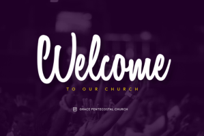 welcome ป้าย template