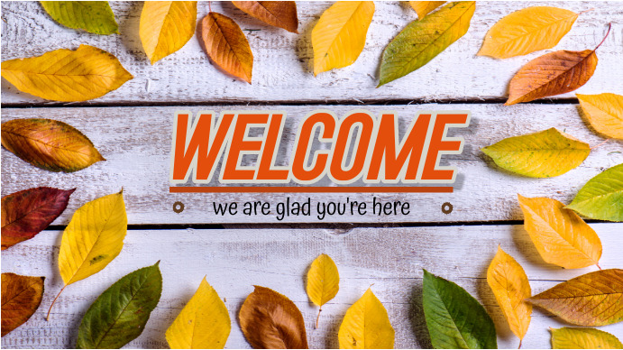 Welcome Design Template | PosterMyWall