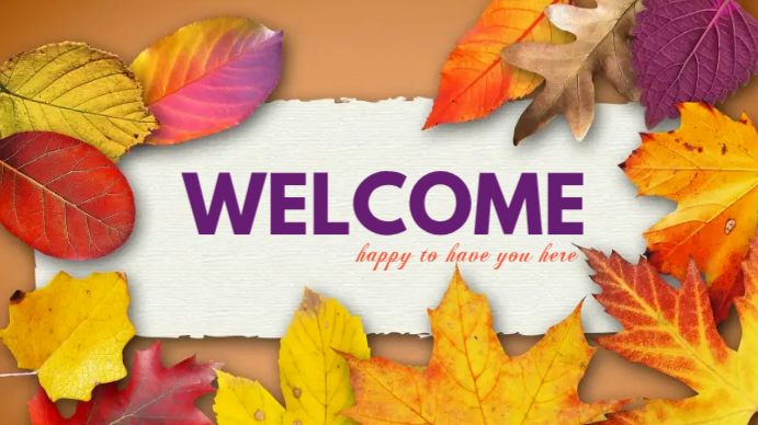 Digital Welcome Design Welcome Message Digital Display Template | PosterMyWall