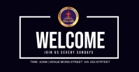 Welcome Facebook Shared Image template