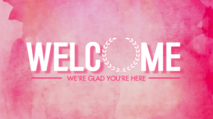 WELCOME Digital Display (16:9) template