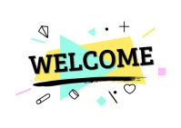 Welcome Postcard template