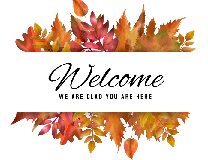 WELCOME Flyer (US Letter) template