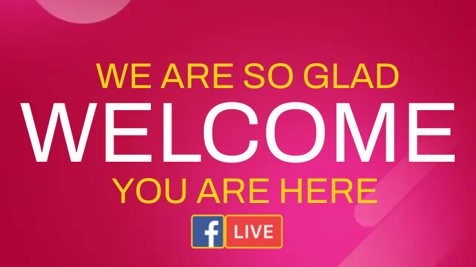 Digital Welcome Note Design welcome digital design Template | PosterMyWall