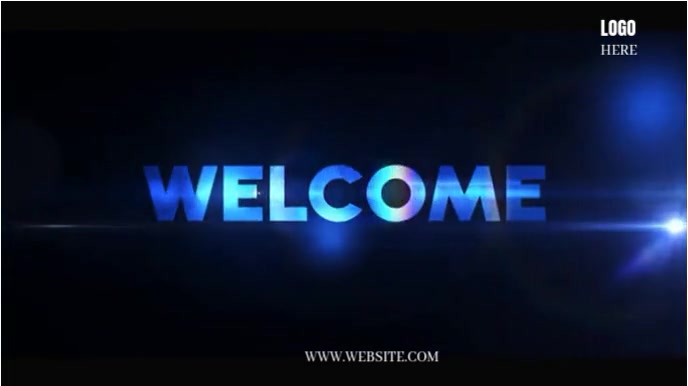 Welcome  Digital Display (16:9) template