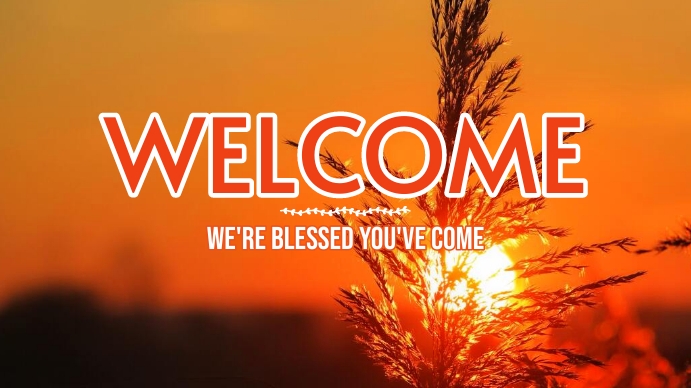Welcome Digital Display Template | PosterMyWall