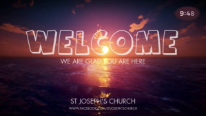 Welcome Digital Display template